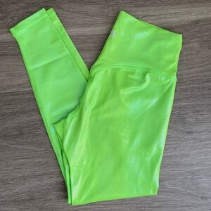 BuffBunny Rebel Legging Holographic Green Medium